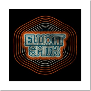 elliott smith line Posters and Art